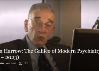 Martin Harrow: Den moderne psykiatriens Galileo (1993-2023)