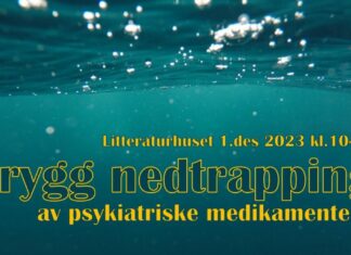 Mad in Norway-seminar 1. desember 2023 Mad in Norway-seminar 1. desember 2023 - Trygg nedtrapping av medikamenter