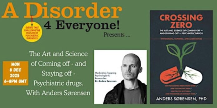 Bilde av plakat - A disorder 4 Everyone! Med Anders Sørensen +8.12.2025